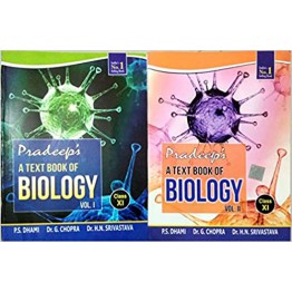 Pradeep'S A Text Book Of Biology Vol. I & II Class - 11